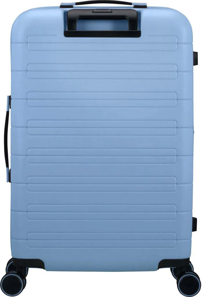 Valise Novastream Exp 67 Bleu Pastel : Bagage Rigide Extensible 4 Roues