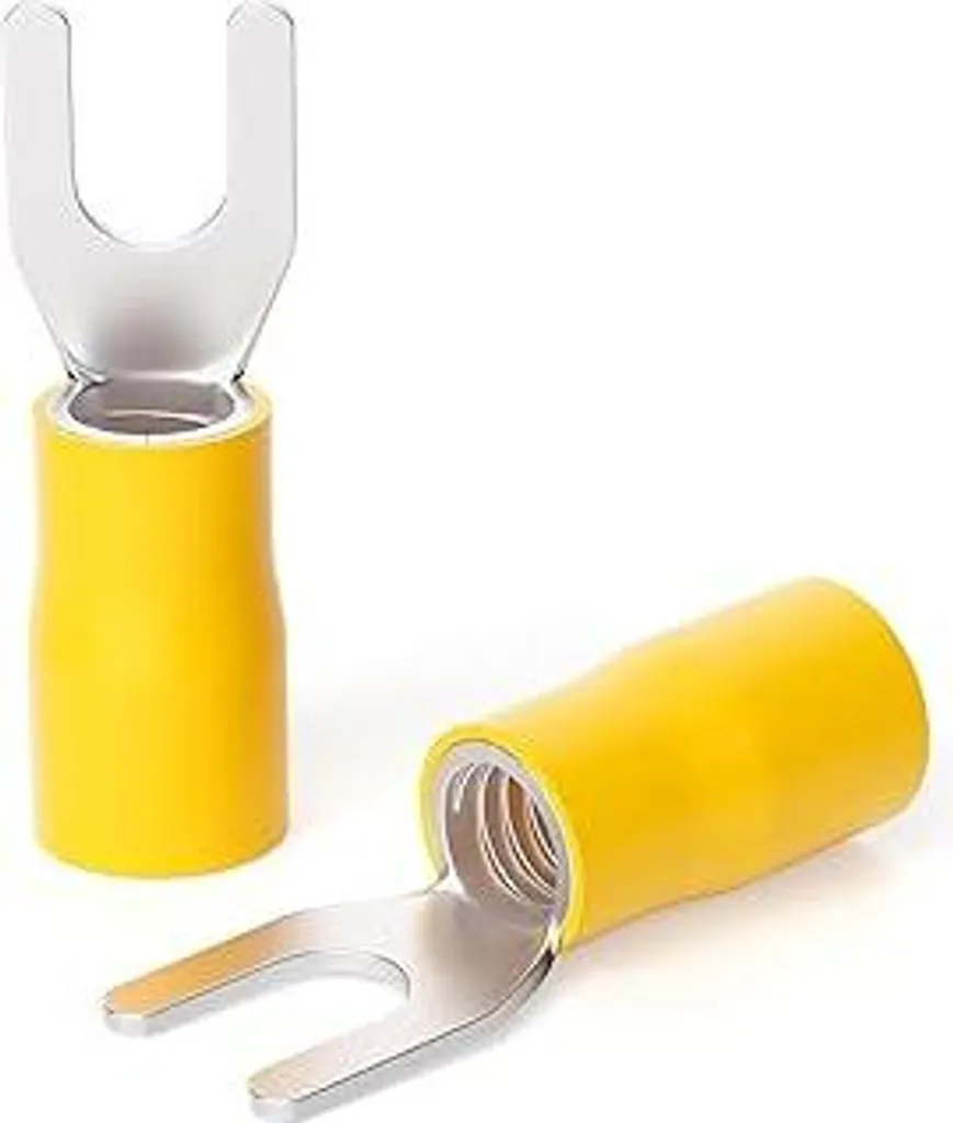 TAILONZ PNEUMATIC 100x Capicorda Forcella 12-10 AWG Giallo Professionale