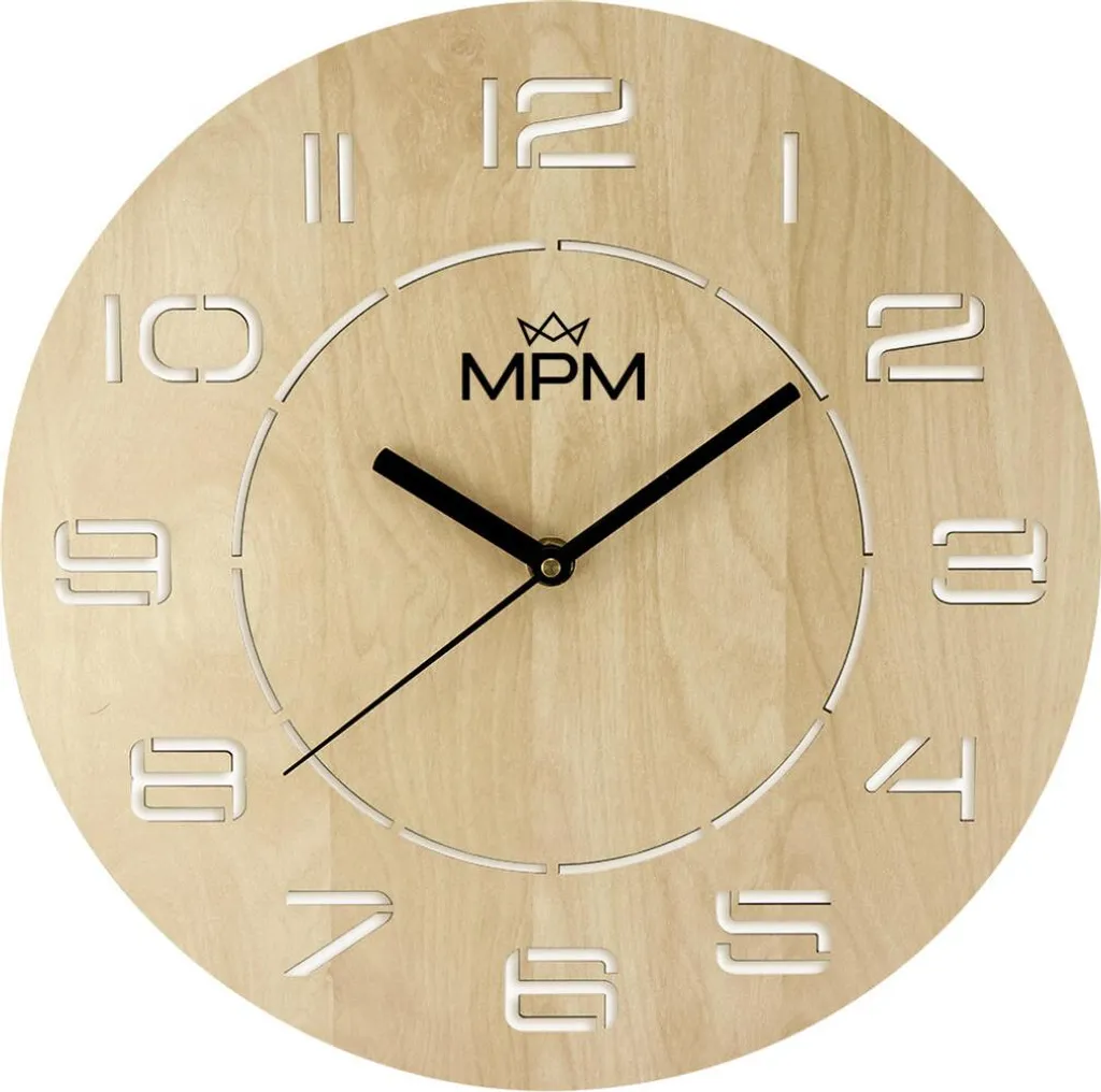 Grande horloge murale silencieuse Nostalgy - Décoration murale vintage