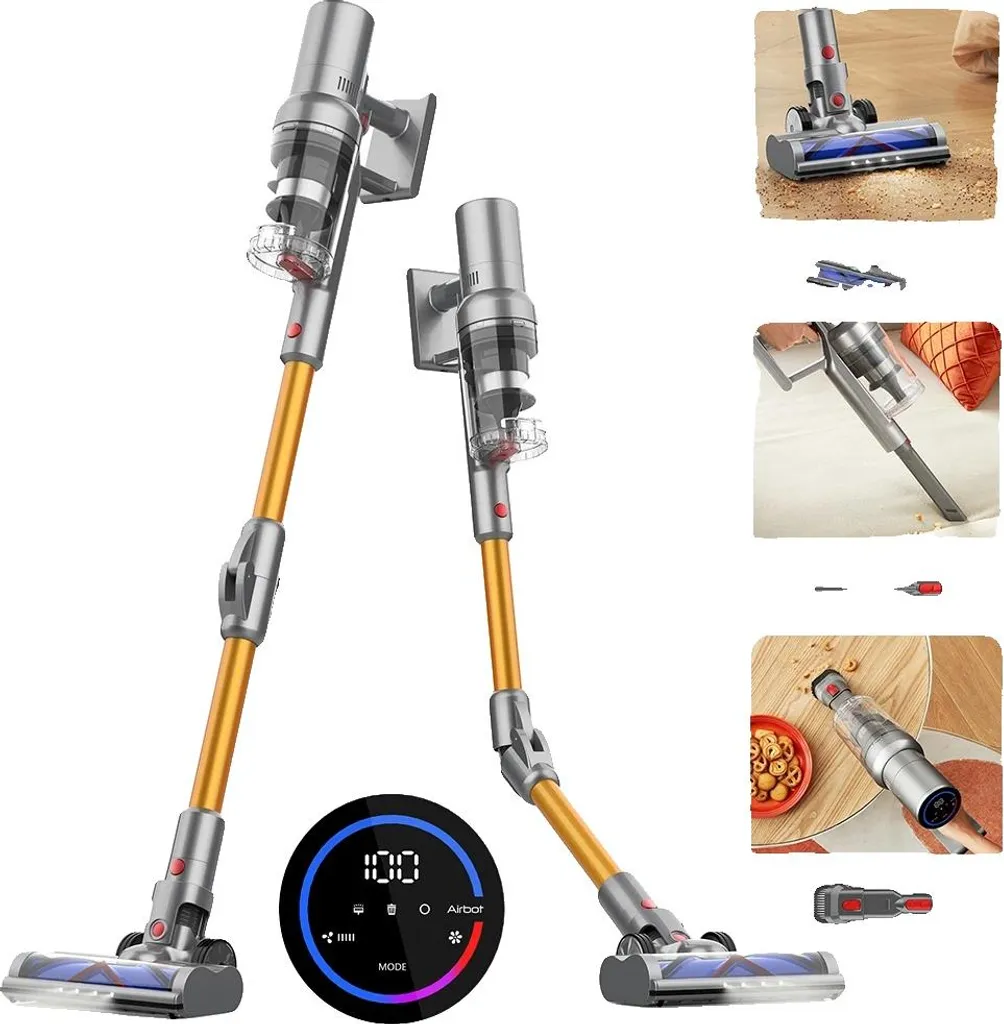 Aspirateur à main sans fil pour voiture et maison contrôle intelligent