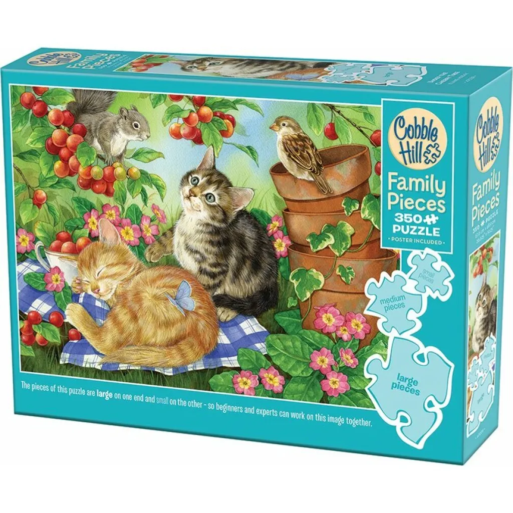 Puzzle 350 pièces de qualité premium avec texture style lin mat - 3