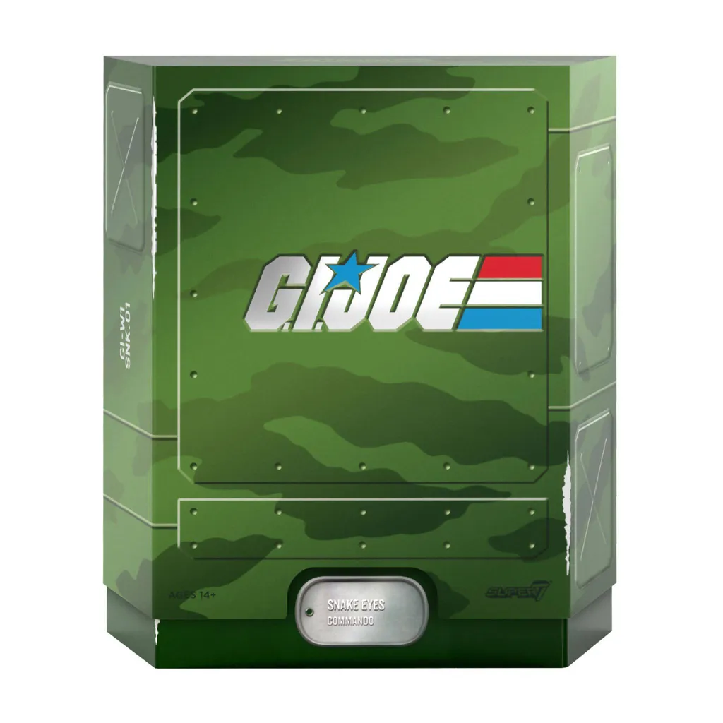 Snake Eyes G.I. Joe Ultimates 18 cm avec accessoires Real American