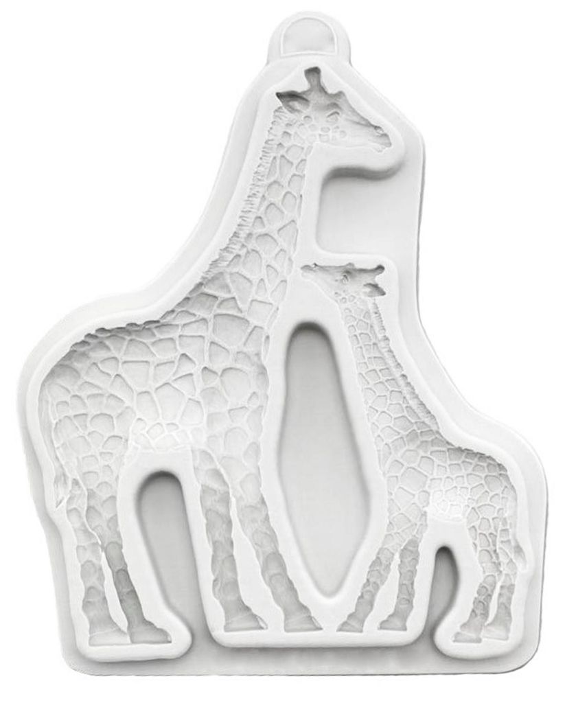 Flexible, antihaftbeschichtete Silikon-Fondantform, Dschungeltier-Mousse-Fondantform für Konditoreien