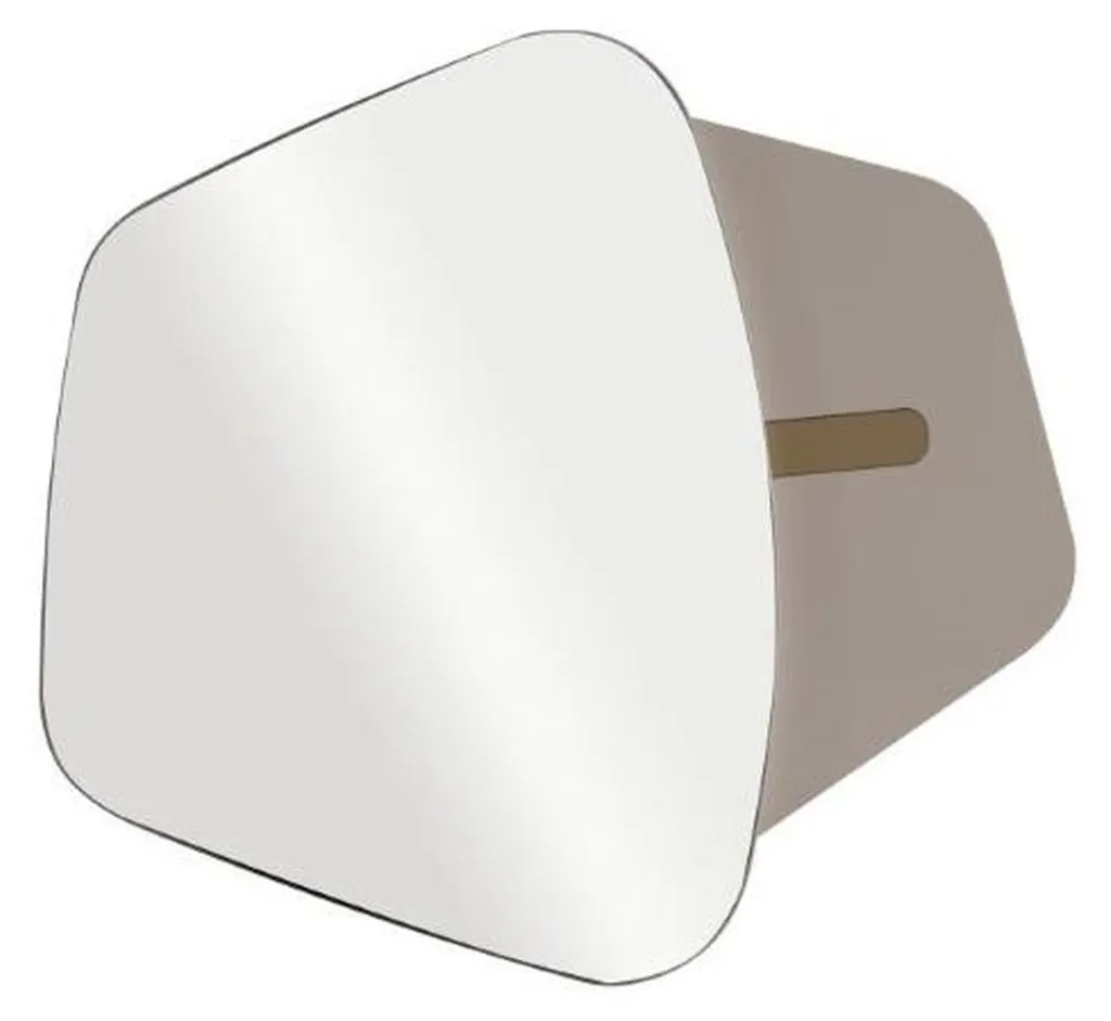 Miroir asymétrique cadre métal pour agrandir pièce - Solution Déco Mur