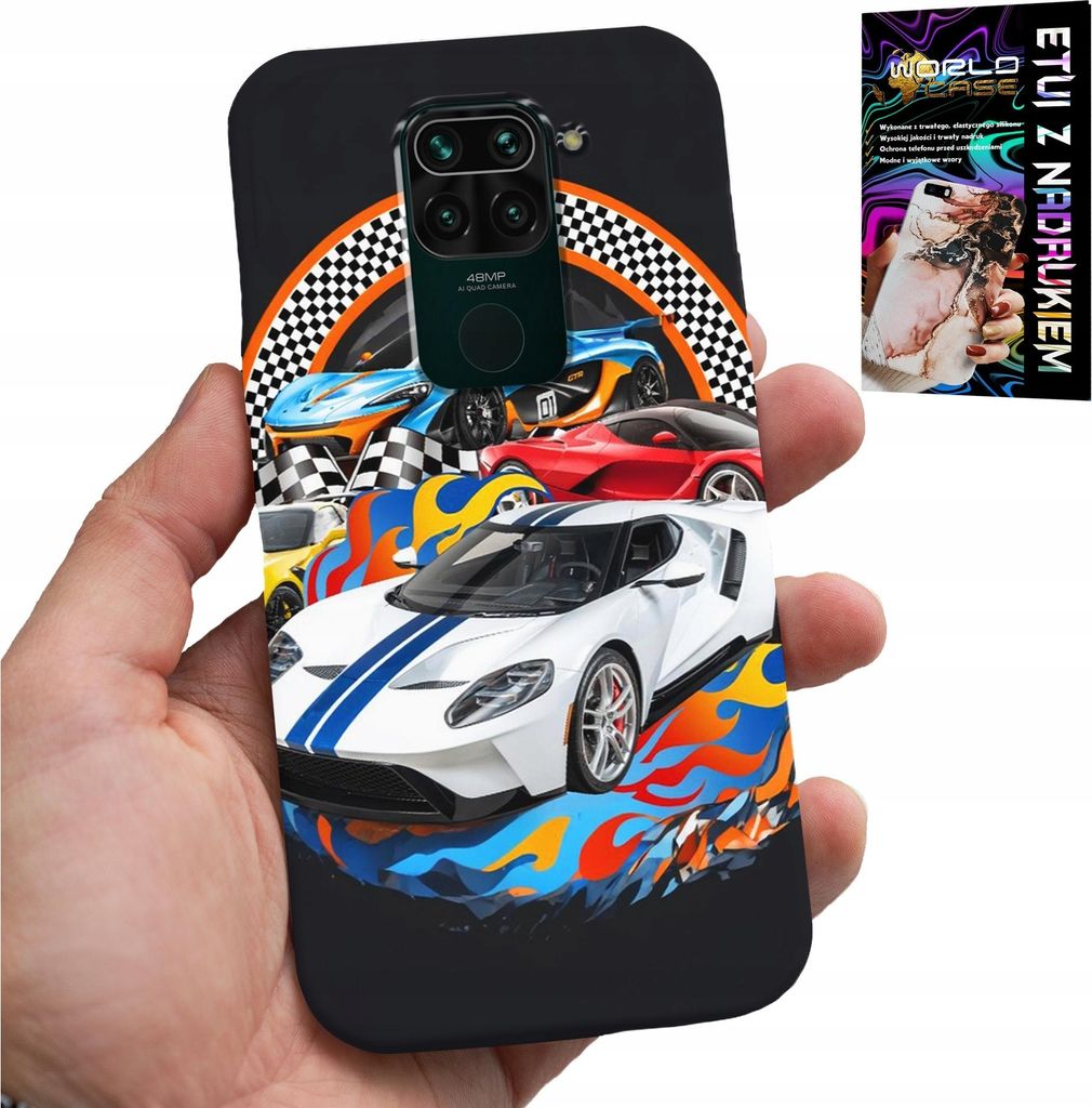 Hülle Für Xiaomi Note 9 - Sportwagen, Rennsporthülle + Glas