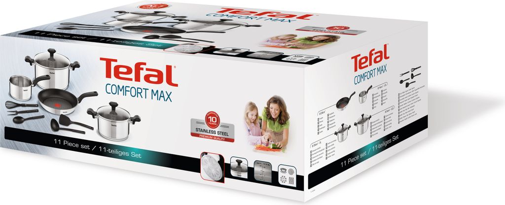Tefal Starterset Comfort Max 9-teilig Produktbild 8