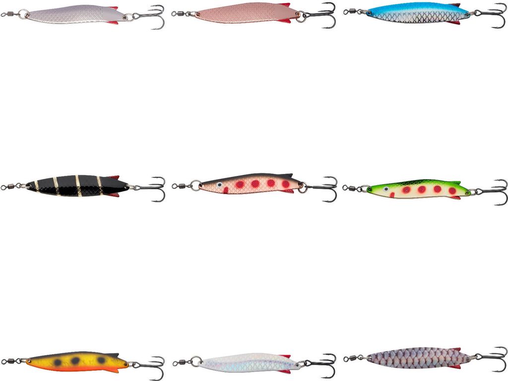 Abu Garcia Toby Spoon - Blinker, Farbe:Zebra, Länge / Gewicht / Hakengröße / Lauftiefe:9cm / 28g / Gr. 1 / 1m - 3m