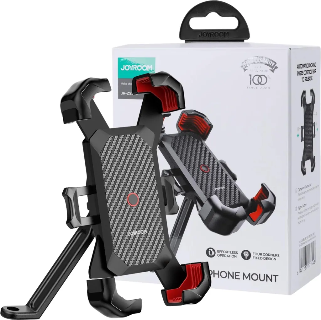 Joyroom Porta telefono moto nero (Jr-Zs288-M)