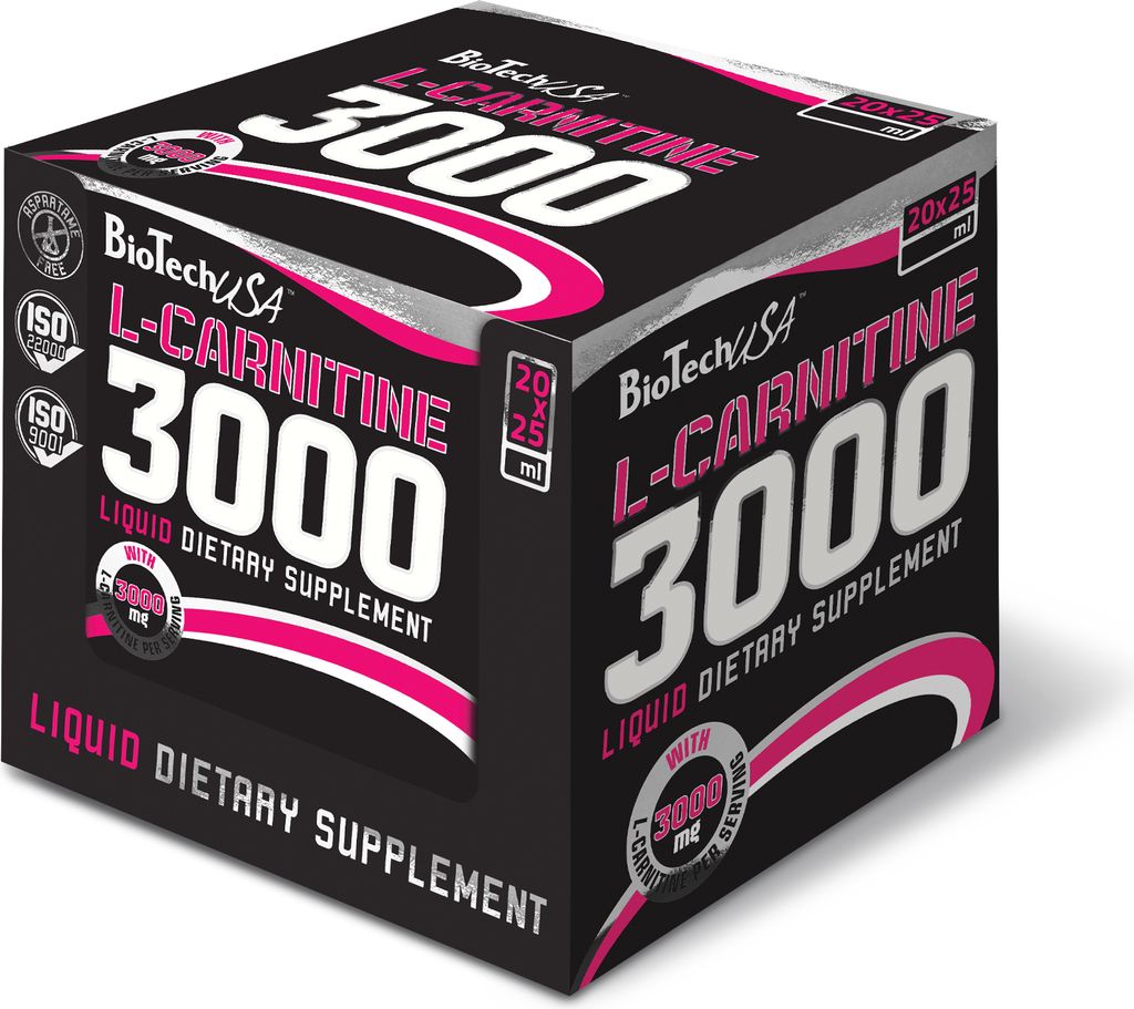 BioTechUSA L-Carnitine 3000, Napój sportowy, Koncentrat, Zdjęcie produktu 