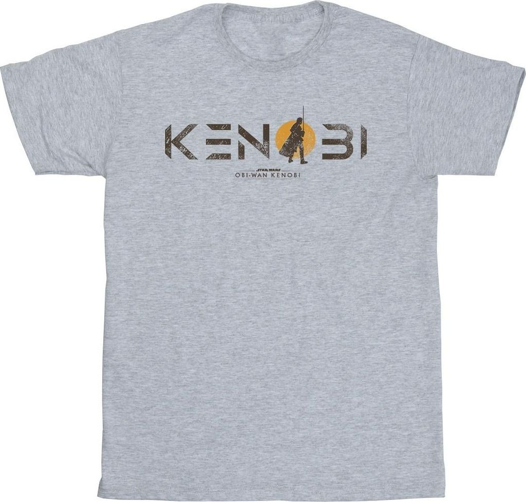 Star Wars: Obi-Wan Kenobi - T-Shirt für Herren BI49341 (XL) (Grau)