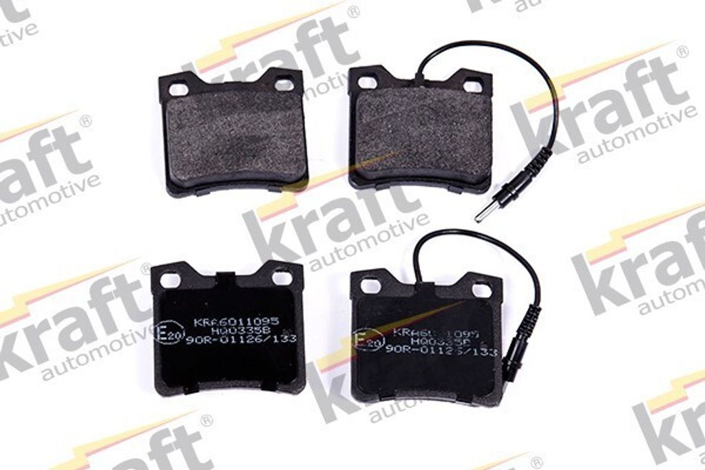 KRAFT Bremsbeläge Satz Hinten Bremsklötze passend für MERCEDES-BENZ VITO Bus (638) 6011095
