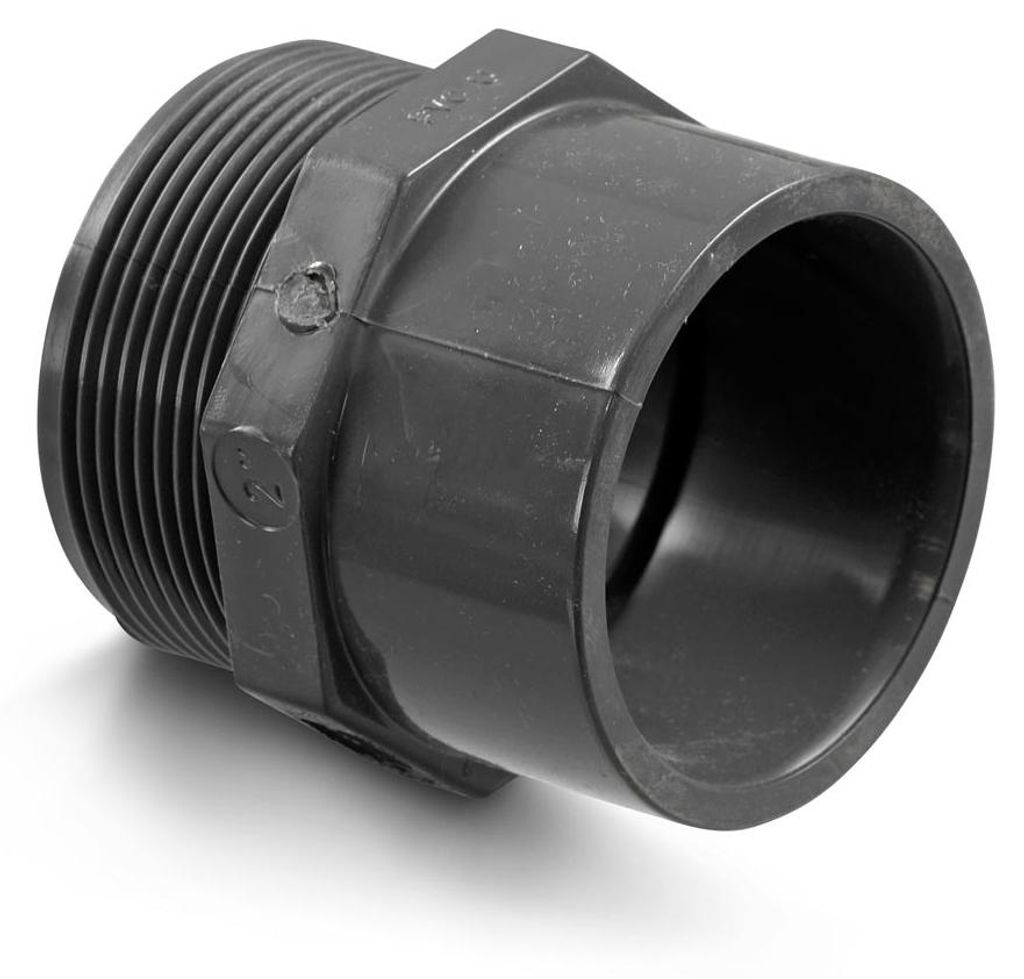 Gewindemuffe Klebemuffe d 50mm x 2'' AG Produktbild 