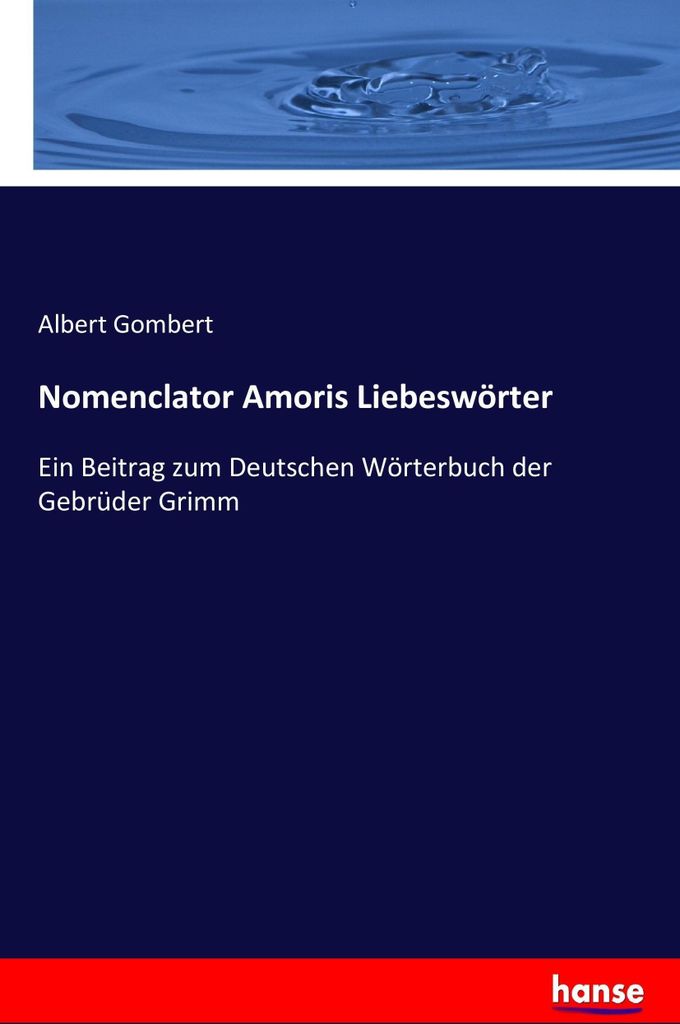 Nomenclator Amoris Liebeswörter