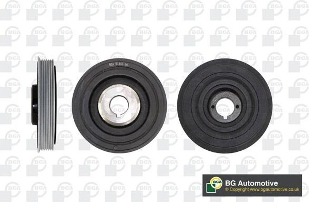 BGA DP3150 Riemenscheibe Kurbelwelle für FIAT DUCATO Kasten (244) 153mm