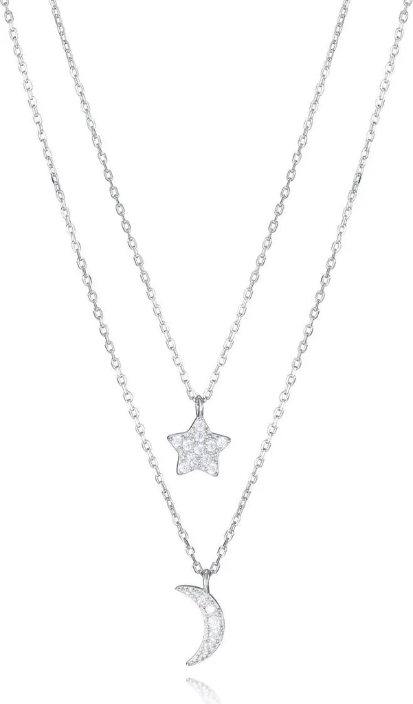 Viceroy 13203C000-30 Collana Star & Moon: Must-Have in Argento 925