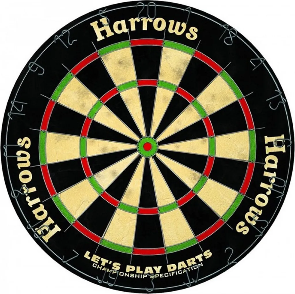 Cible et fléchettes de loisir Harrows Lets Play CS779 pour la maison