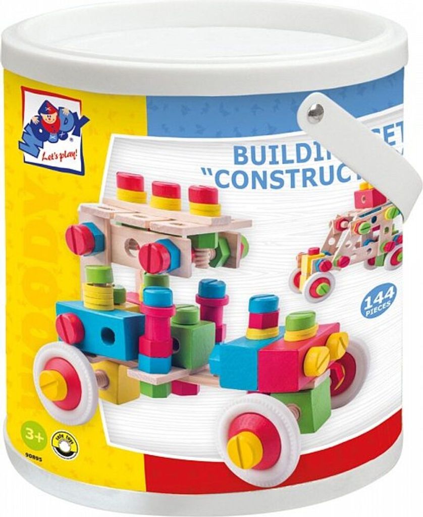 WOODY Montážna súprava Constructor 140 kusov Obrázok produktu 5