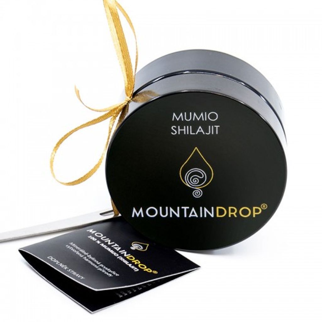 100% přírodní mumijo shilajit z Mountaindrop, 65 g, v Obrázek produktu 