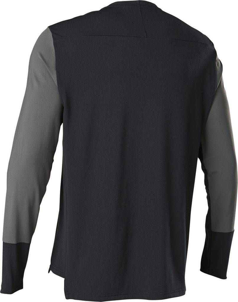 FOX Langarm Fahrradtrikot für den Winter - DEFEND PRO - Schwarz XL
