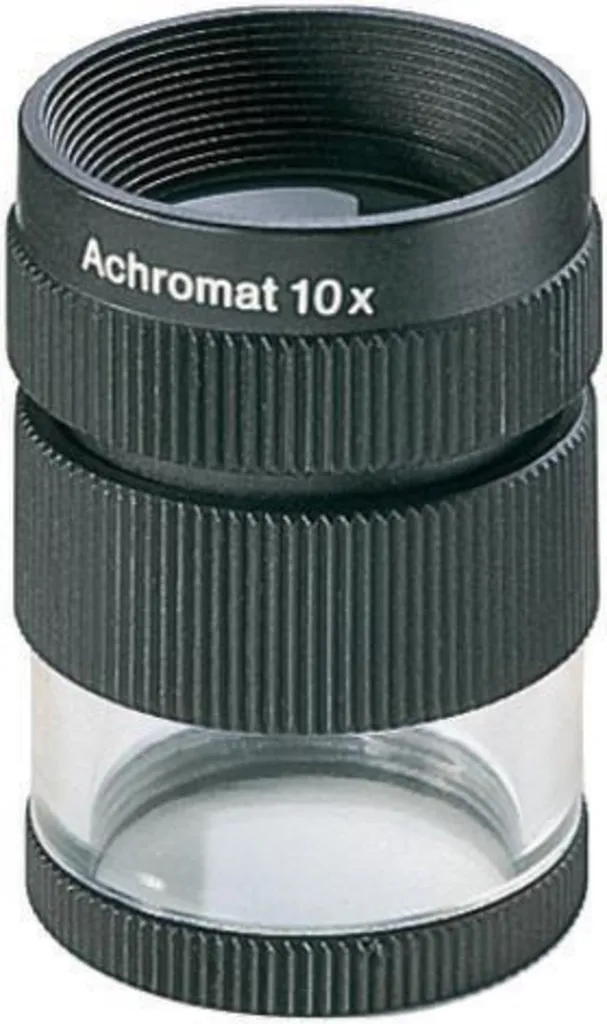 Loupe d'expertise 10x Eschenbach 23mm idéale pour horlogerie et bijoux