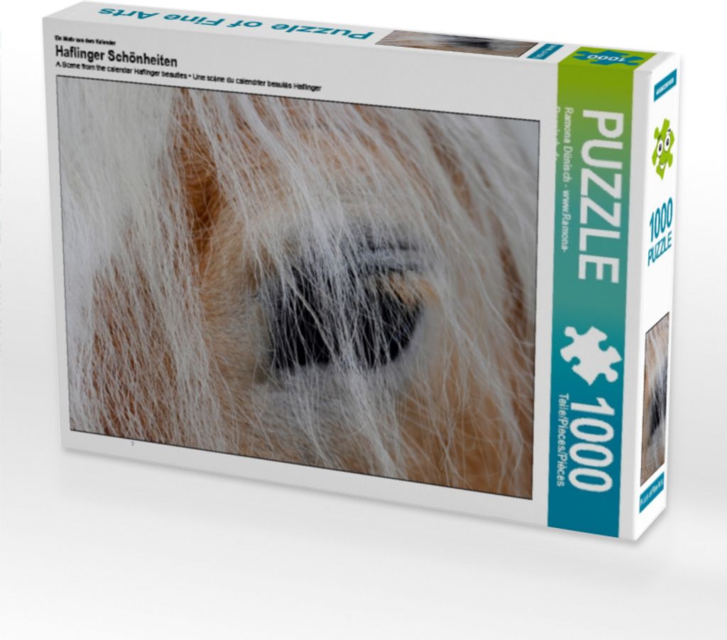 Calvendo Ein Motiv aus dem Kalender Haflinger Schönheiten 1000 Teile Puzzle quer 640x480mm, Dünisch - www.Ramona-Duenisch.; 7338229