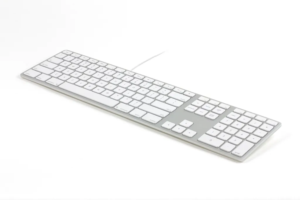Clavier filaire Matias US QWERTY pour Mac argent FK318S