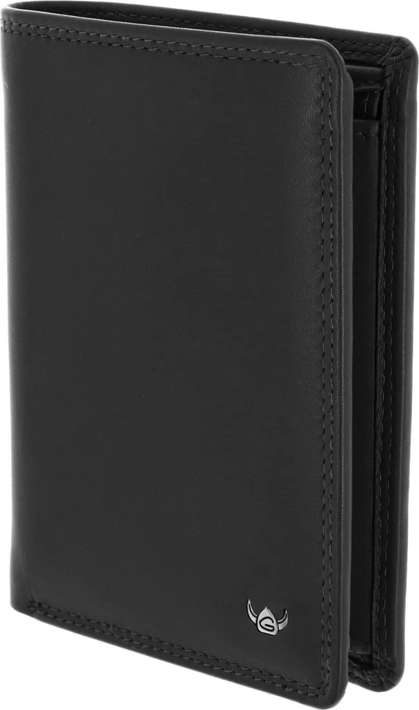 Portafoglio Uomo Golden Head Pelle Polo 1348 Nero - Idea Regalo