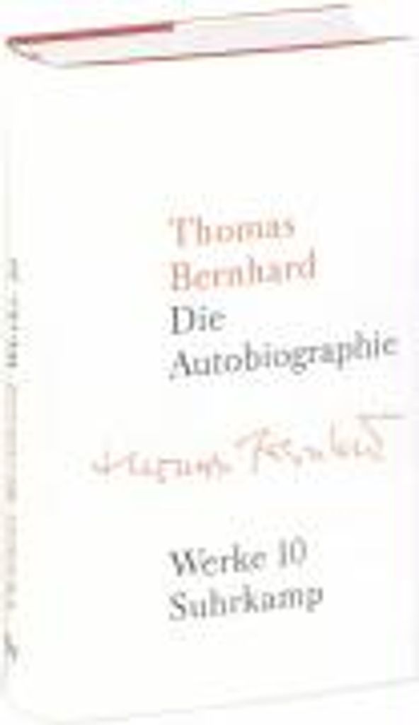 Werke 10. Autobiographie