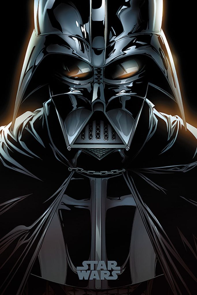 Star Wars Poster Darth Vader Comic