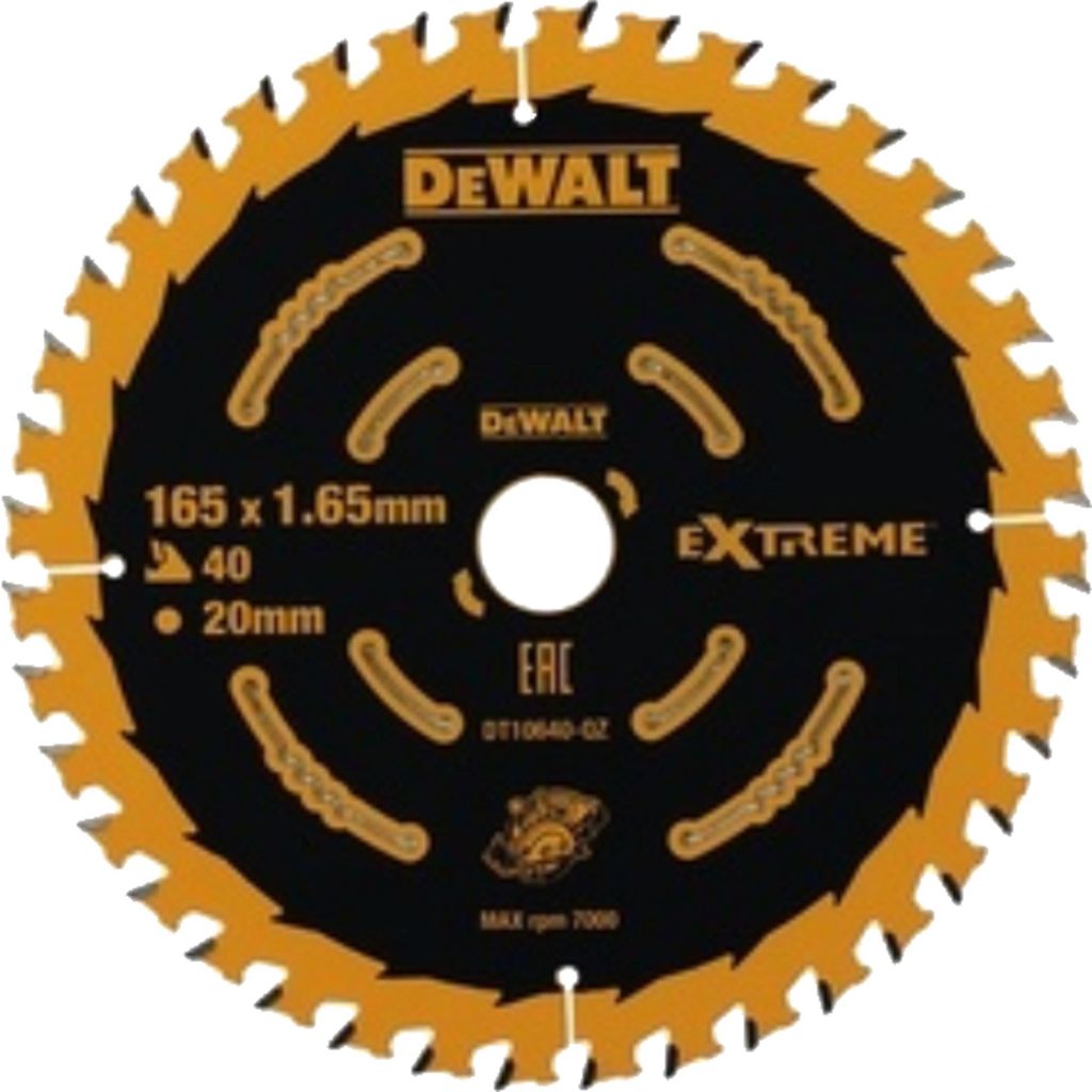 Dewalt Piła Tarczowa Tarcza Do Drewna 165X20Mmx40Z Zdjęcie produktu 