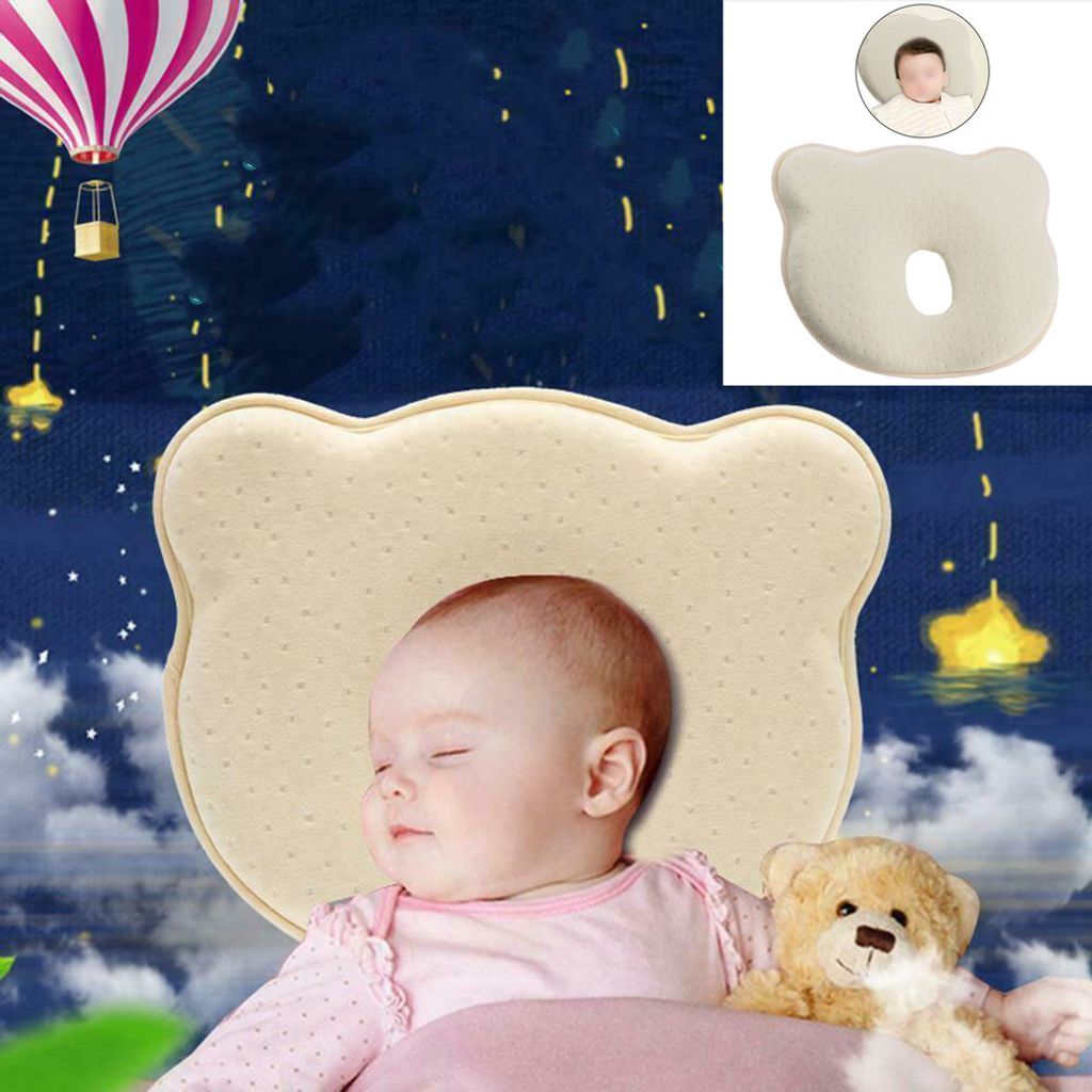 Orthopädisches Babykissen gegen Verformung Plattkopf Baby Soft Pillow Geschenk 