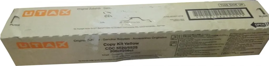 Toner jaune UTAX 652511016 haute capacité 6000 pages pour laser couleur