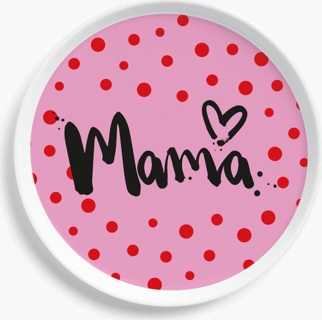 PPD Formart Mama Trend Plate 21, Teller, Frühstücksteller, Kuchenteller, New Bone China, Ø 21 cm