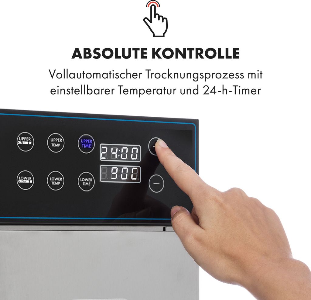 Klarstein Master Jerky 300 Pro Dörrautomat Profi / Gastro Produktbild 3