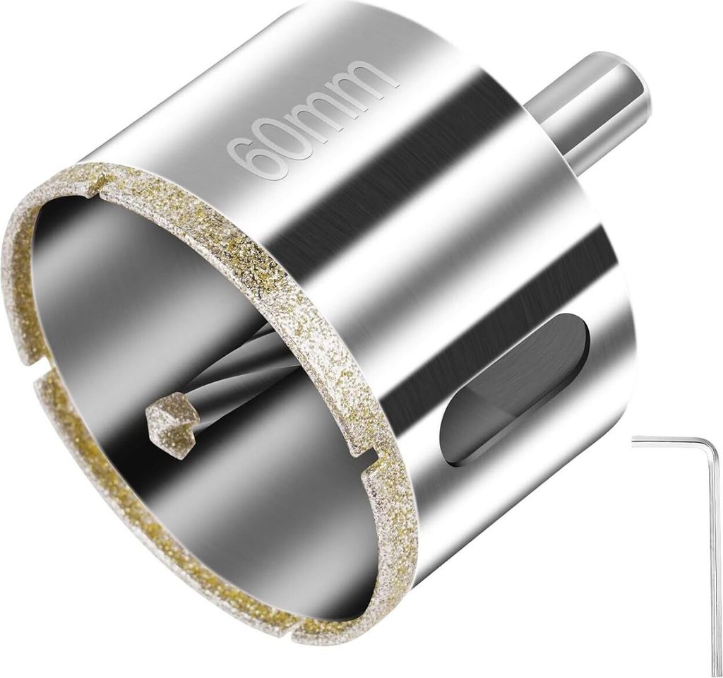 Diamantbohrer, Diamant Lochsäge, 60mm Lochsäge mit Produktbild 1