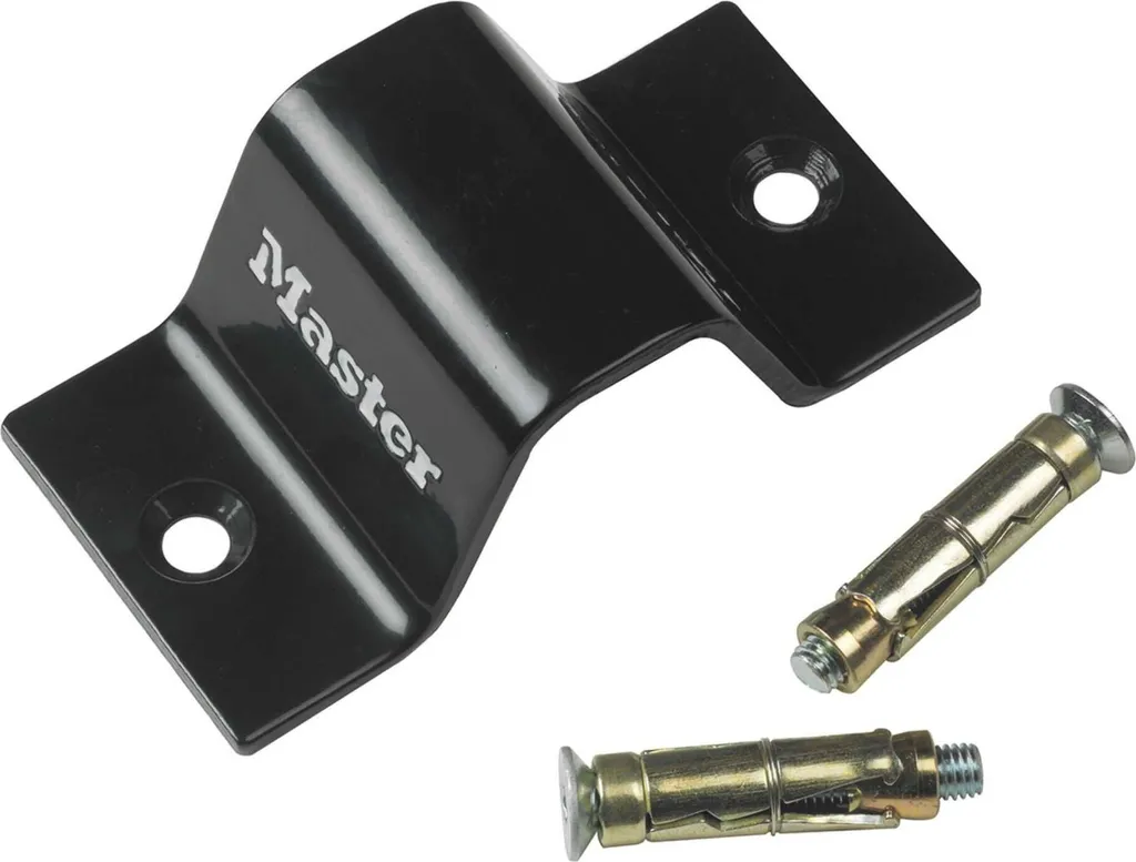 Anneau d'ancrage fixe pour moto et vélo Master Lock en acier haute qualité