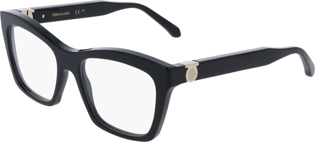 Ferragamo SF3022 Black 53/17/140 Damen Brillen