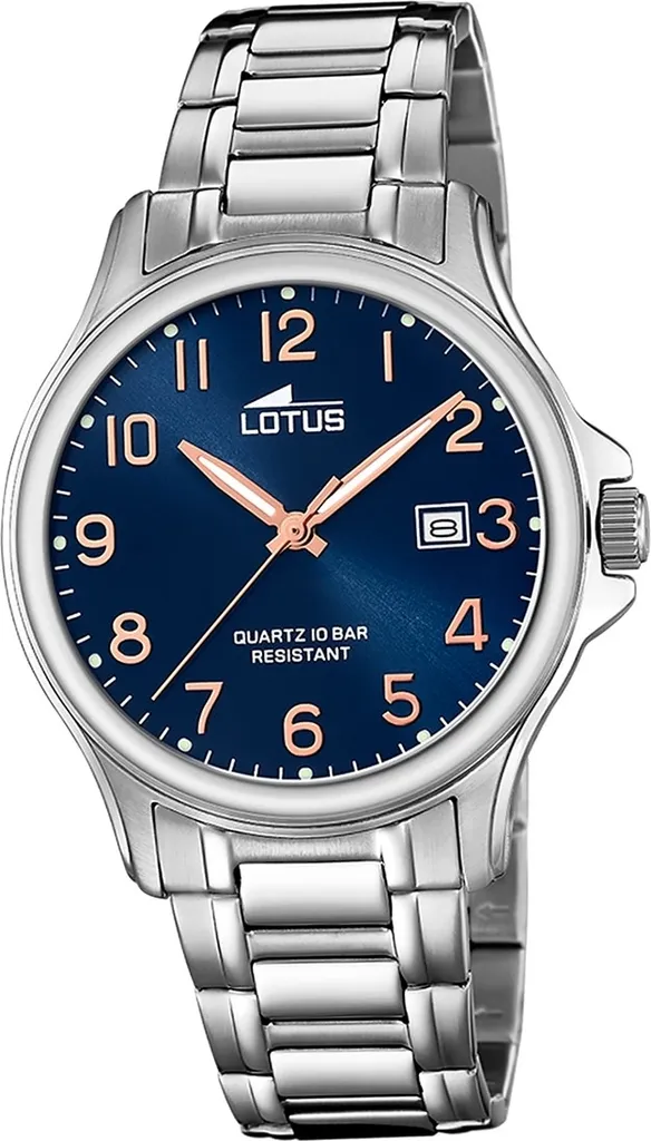 Lotus Khrono D2UL18645/2 Orologio Uomo Argento | Design Urban Chic