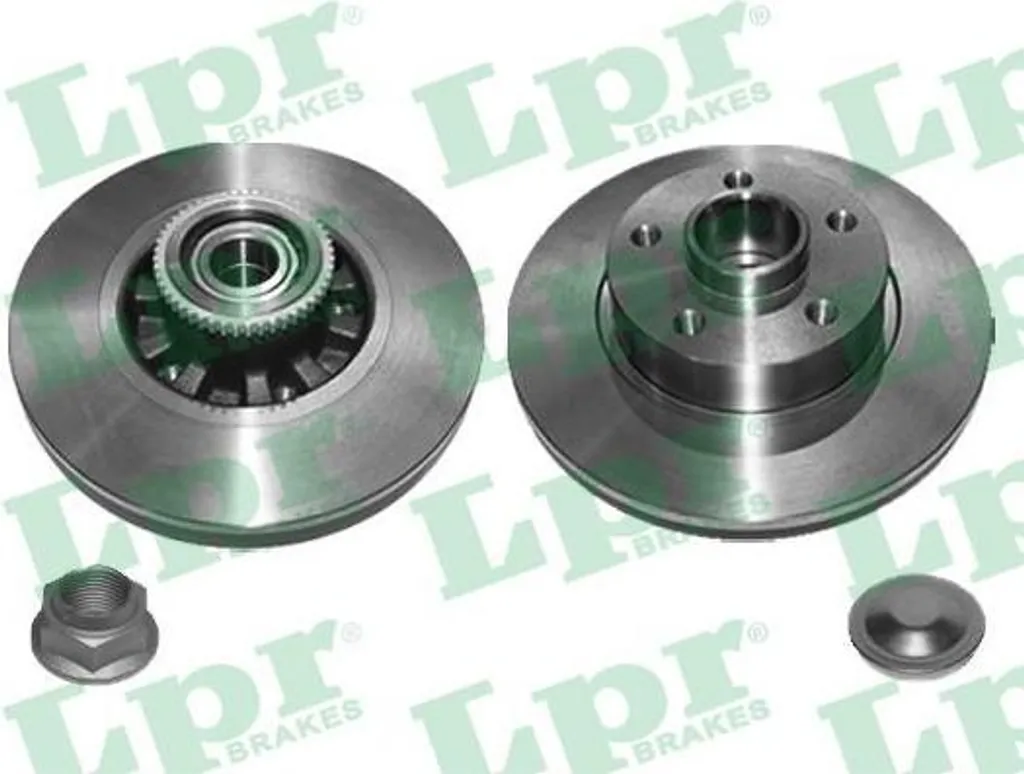 Disque de frein pour entretien Trafic Vivaro NV300 Talento LPR R1072
