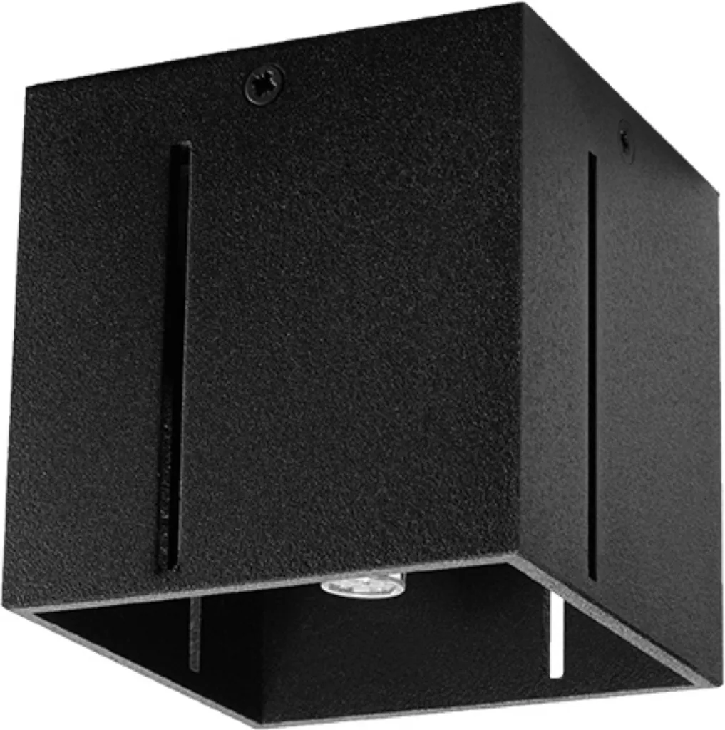 Spot DIGIFO noir 1xG9 Pure Lume en aluminium design cubique 10x10x10 cm