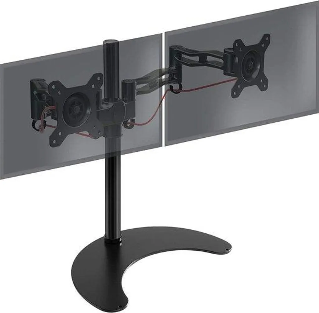 Support écran PC portable en métal robuste pour moniteur grand format