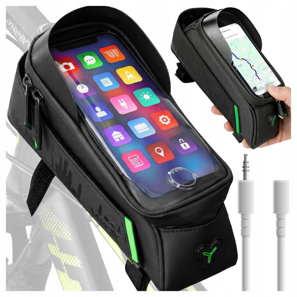 Brašna na kolo Vayox VA0170 | 1,5 l | Držák mobilního Obrázek produktu 