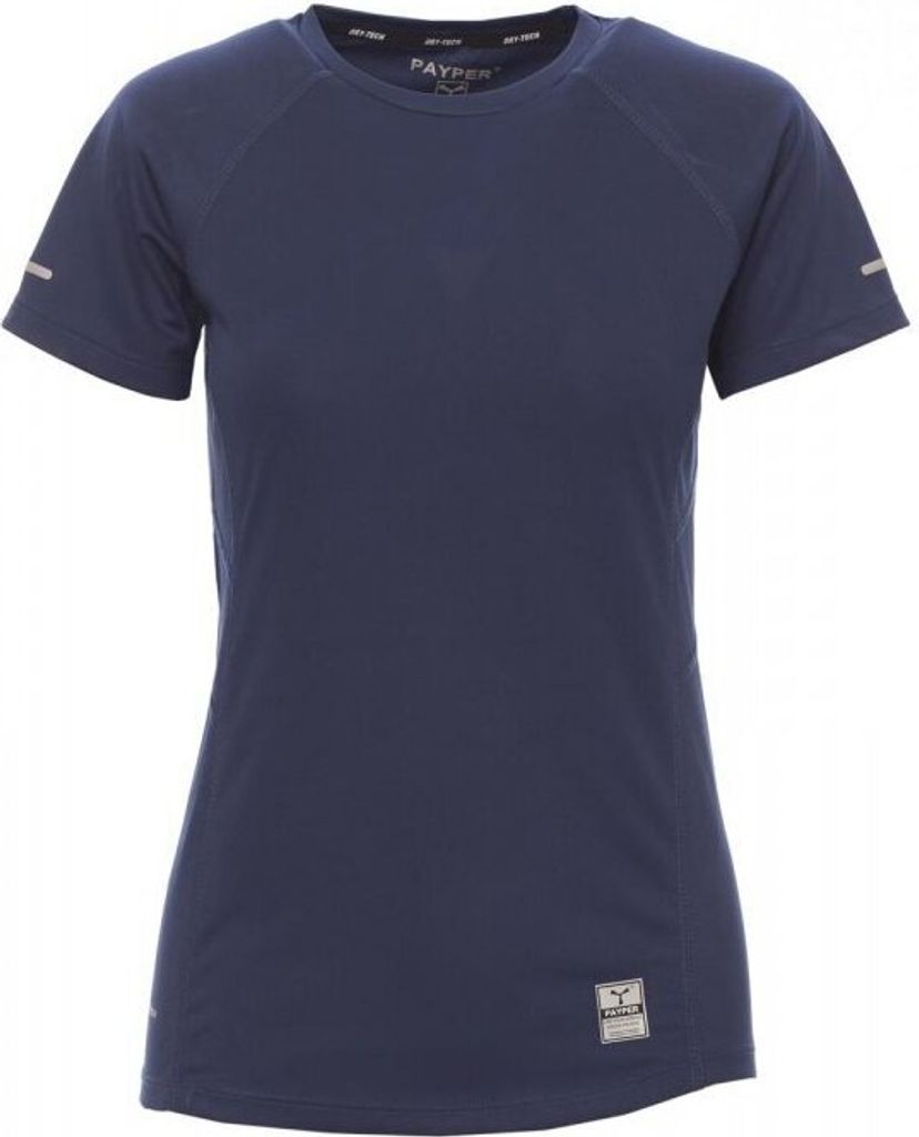 Sport T-Shirt Damen "RUNNING LADY" - Payper Marineblau S
