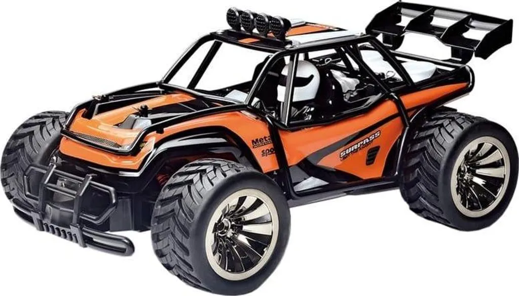 Buggy télécommandé de désert orange - Véhicule RC Cross-Country enfant