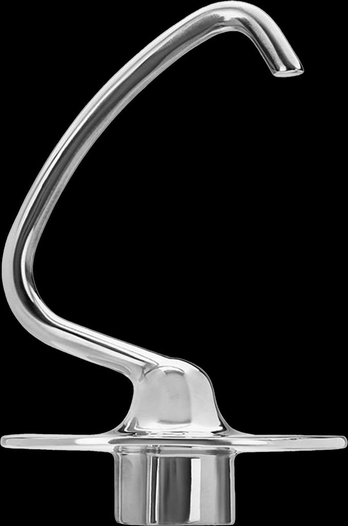 KitchenAid Knethaken Edelstahl 5KSM5THDHSS Produktbild 2