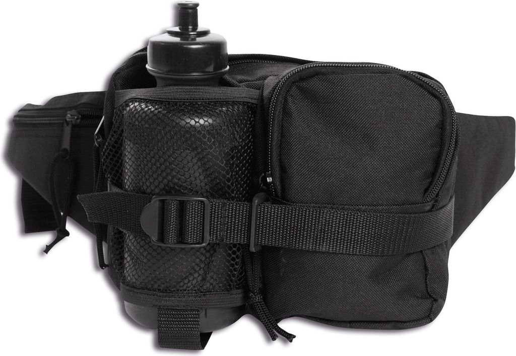Gürteltasche mit 1-Liter-Flasche. Schwarz von 14 x 20 cm Parabellum 50115