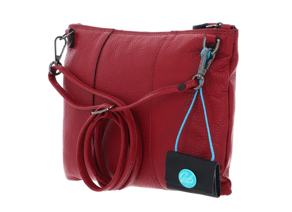 Sac Gabs Beyonce Shoulderbag en cuir souple Fire rouge transformable
