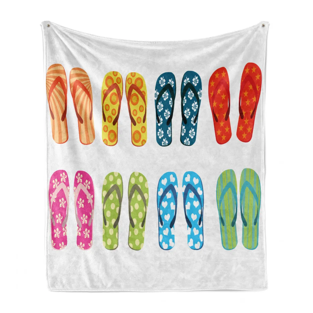 Abakuhaus Coperta Flanella 125x175 cm - Plaid Morbido Vacanze