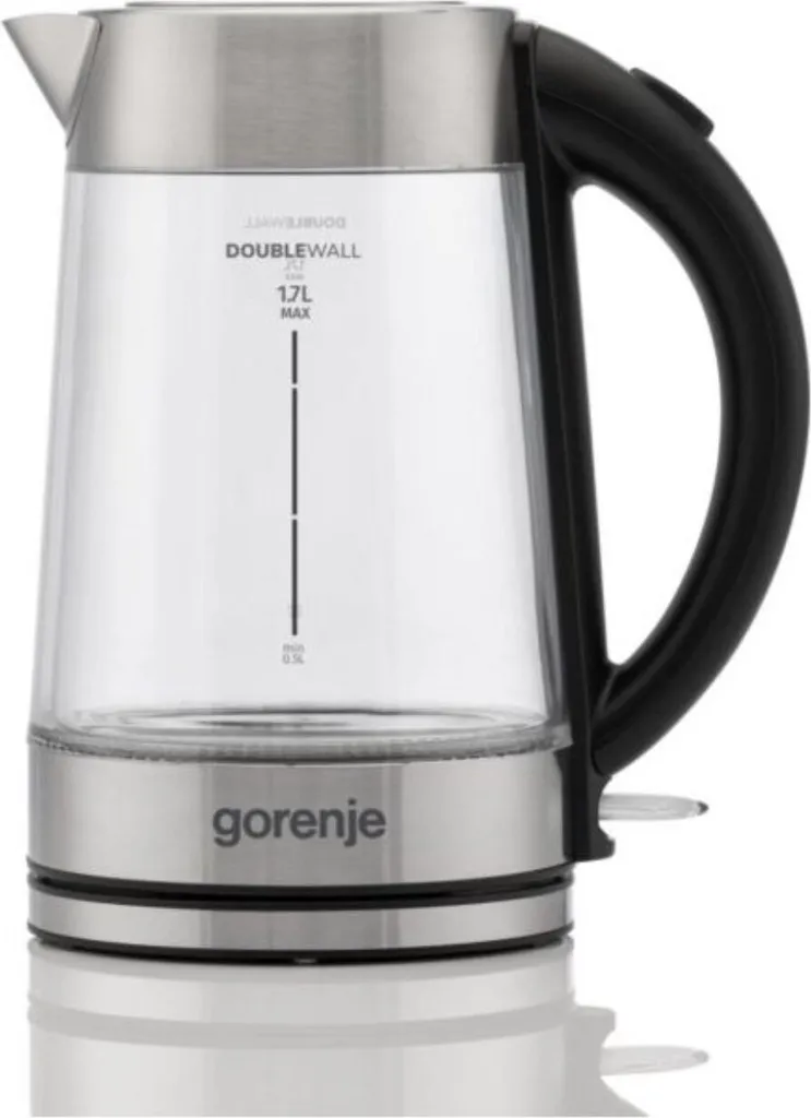 Bollitore Elettrico Gorenje K17GDWII Design in Vetro e LED - 1.7L