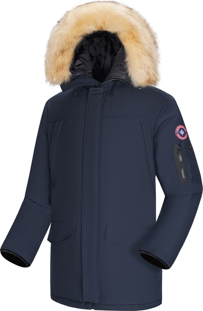Subprime Parka Tommy Blau - Große XXL